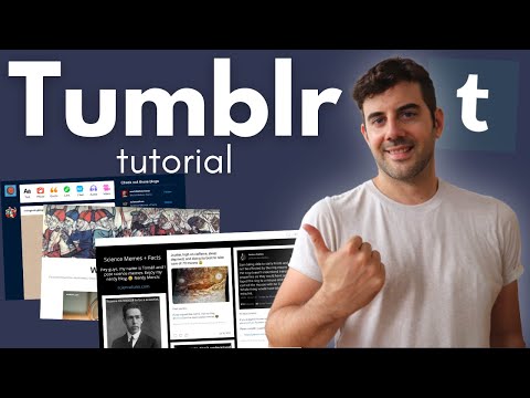 YouTube video about Creating Your Debut as a Tumblr User: Tips and Tricks