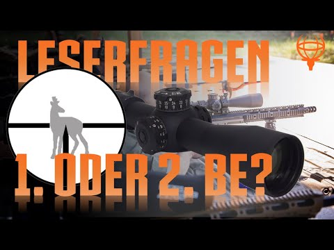 Leserfrage - Absehen in der 1  oder 2  Bildebene