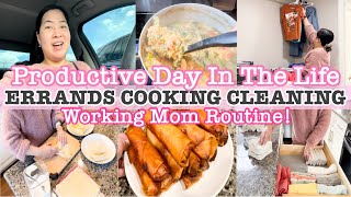 NEW✨ PRODUCTIVE DAY IN THE LIFE | WEEKLY HOME RESET ROUTINE 2024 | WORKING MOM SELLE DESHIRO