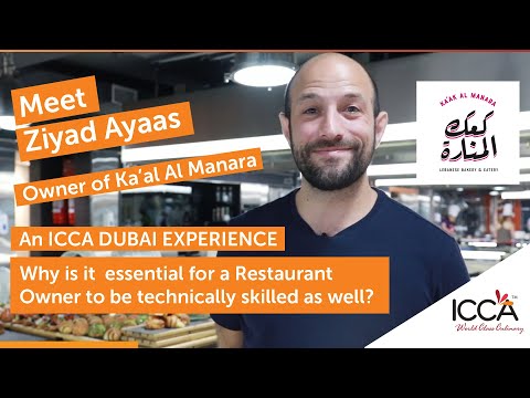 Ziyad Ayaas, Owner of Ka'ak Al Manara Restaurant | ICCA Dubai Stories