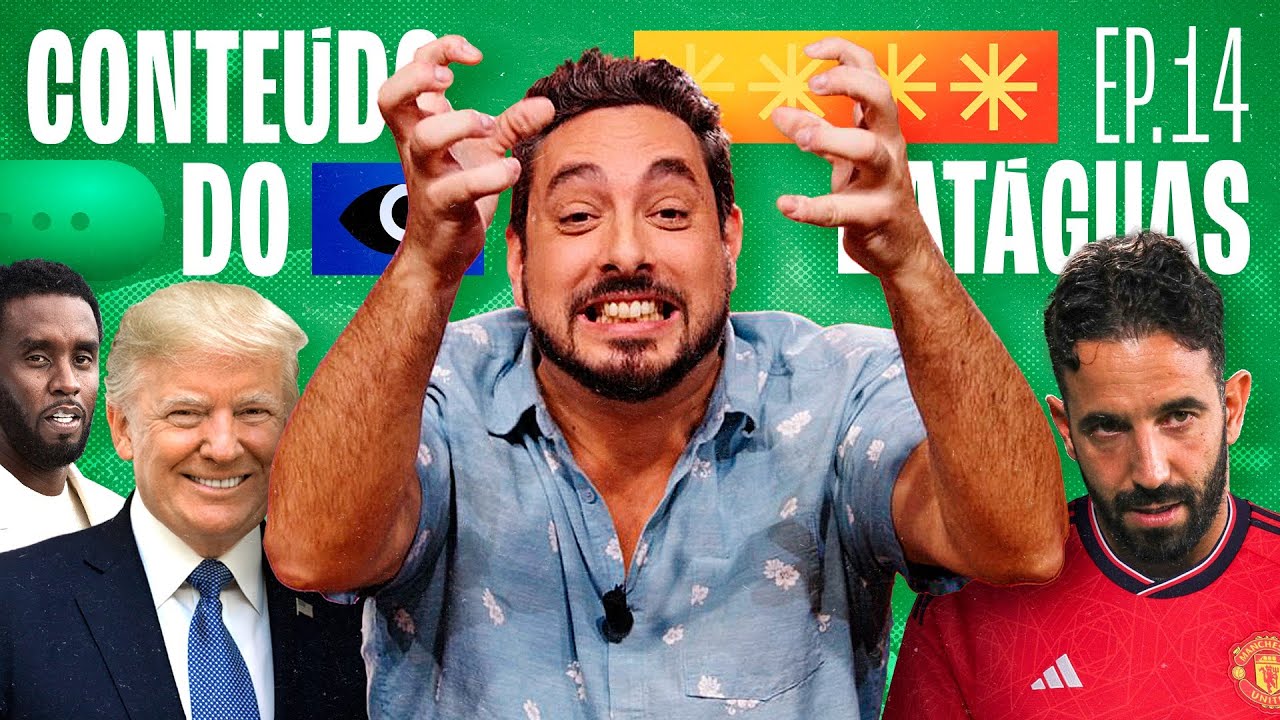 Amorim sai + Trump entra + P. Diddy volta - Conteúdo do Batáguas EP14