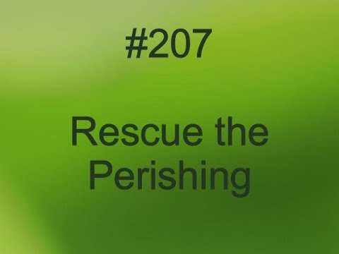 207 Rescue the Perishing