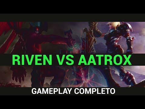 RIVEN VS AATROX | ¿Todavia existen los main Aatrox? TOP 30 Aatrox