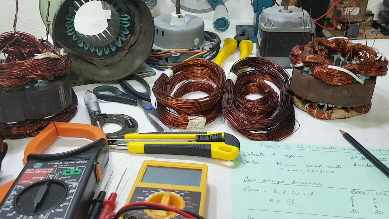 Curso Rebobinamento de Motores Elétricos