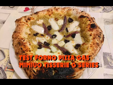 PIZZA NAPOLETANA Forno MIMIUO Tisserie G Oven Series Con Farina Tedesca typ 405