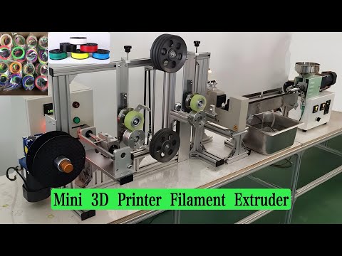 Mini 3D Printer Filament Extruder