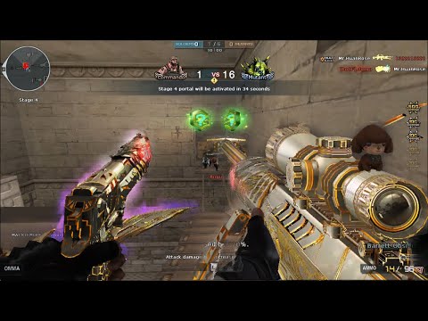 Crossfire NA ( Đột Kích ) 2.0 : Barrett Obsidian Beast Skin - Hero Mode X - Zombie V4