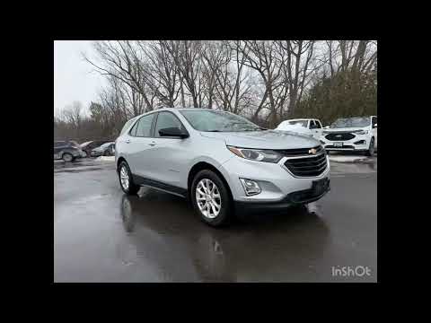 2018 Chevrolet Equinox FWD 4dr LS w/1LS in Silver for sale at Finch Chrysler Dodge Jeep Ram Ltd in London, ON