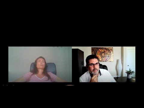 246 Antonio Sangio. Demo session Introspective Hypnosis Course. Past Life - woman during wartime.