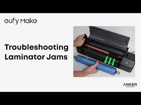 Troubleshooting Laminator Jams