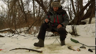 Ловля зимой голавля на малых реках