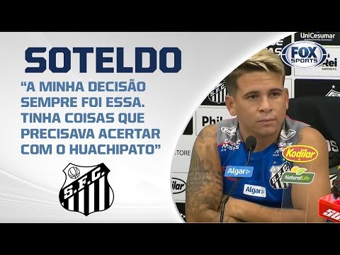 SANTOS AO VIVO! Veja entrevista coletiva com Soteldo
