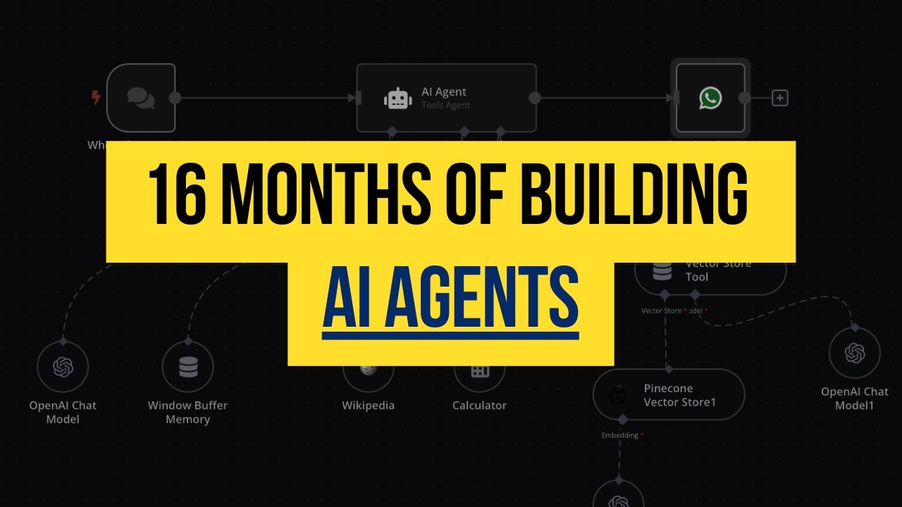 16 Months of Building AI Agents in 60 Minutes