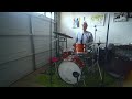 A drum cover of the song "Timing X" by Devo