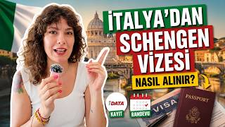 🇮🇹 İtalya'dan Schengen Vizesi Nasıl Alınır? İdata Kaydı + Randevu Adım Adım (202