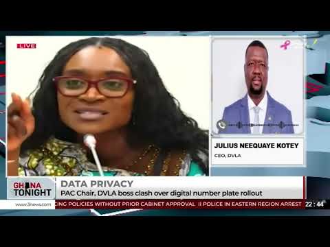 DVLA CEO recounts his heated exchange with the PAC Chair during the recent parliamentary sitting