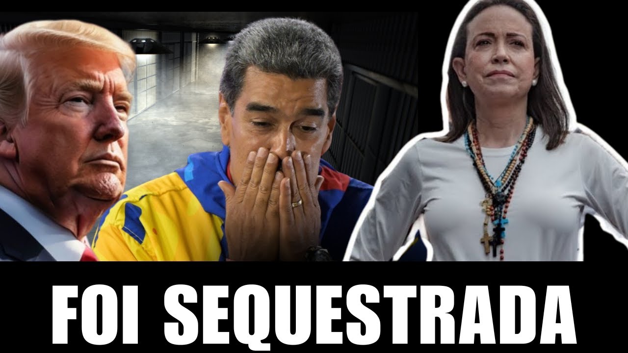 🚨 Corina Machado é Sequestrada na Venezuela: Ditadura em Desespero!