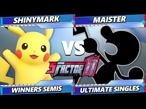 Pre S Factor 11 Top 8 - ShinyMark (Pikachu) Vs. Maister (Game & Watch) Smash Ultimate - SSBU