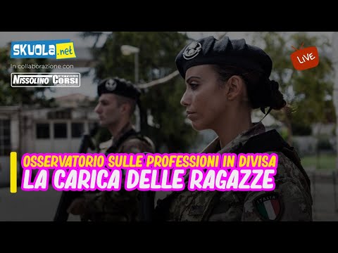 Osservatorio sulle Professioni in Divisa: la carica delle ragazze