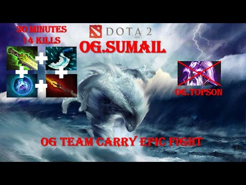 OG.Sumail (Morphling) vs OG.Topson (Void Spirit) | Pro Gameplay Highlights Dota 2 | 14 Kills