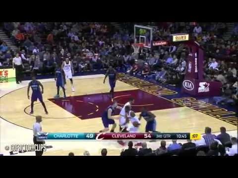 Kevin Love Full Highlights vs Hornets (2014.12.15) - 22 Pts, 18 Reb, TOUCHDOWN PASS !