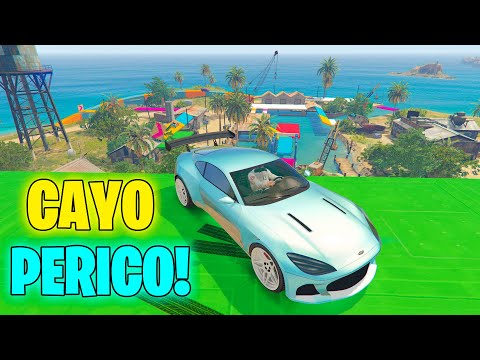 PARKOUR EN CAYO PERICO MEGA EPICO! - CARRERA GTA 5 Online
