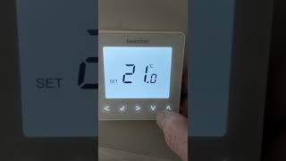 How to use the Heat miser underfloor heating controls