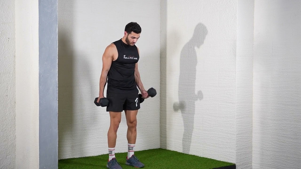 Dumbbell Biceps Curls exercise thumbnail