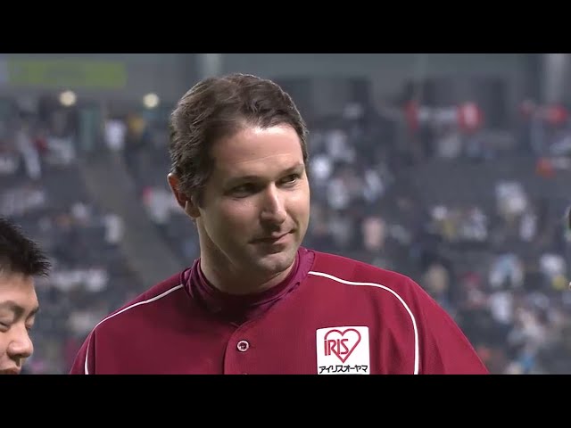 イーグルス・レイ投手・松井裕投手ヒーローインタビュー 2015/3/28 F-E