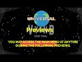 Universal Studios Home Entertainment Previews Screen Vyond Remake