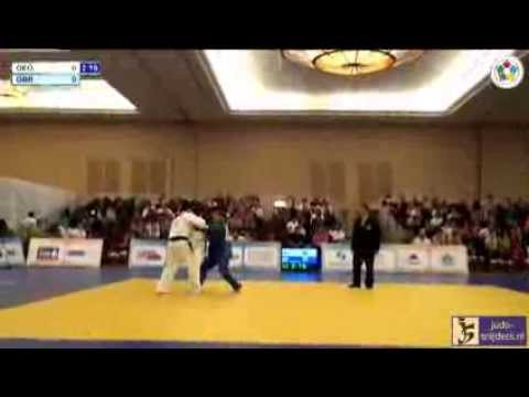 Judo 2013: Natatralashvili (GEO) - Miles (GBR) [-55kg]