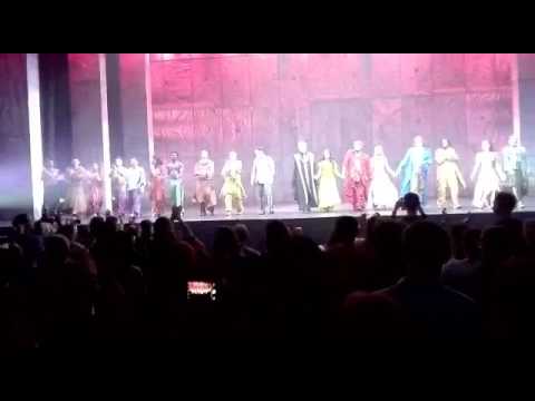 Elhaida Dani ne rolin e Esmeraldes Notre Dame de Paris Straosburg ,13 Maj 2016