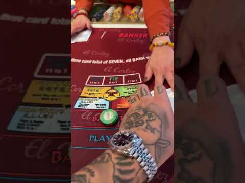 $250 to $1000 on baccarat baby lfg