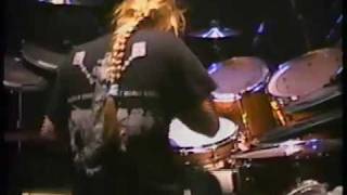 Death + Sean Reinert Drum Cam - Intro + Suicide Machine  10.26.91