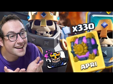 Uso il Nuovo CAMPIONE  SCHELETRO e Vinco un Baule da 330 CARTE!! Ecco la mia Strategia! Clash Royale