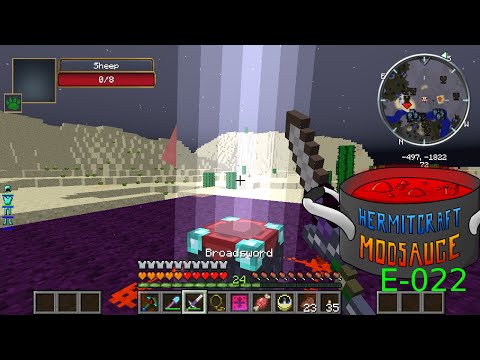 Minecraft Mod Sauce Ep.22 Cursed Earth HermitCraft Modded Minecraft