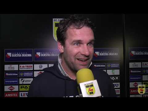 Sandor van der Heide: "Goed om weer terug te zijn"