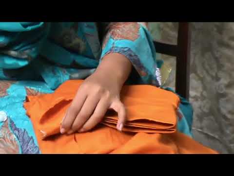 Simple Salwar Poncha|Simple & Easy Salwar Pouncha|Salwar ki Mohri|Cutting & Stitching| For Beginners Video