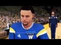 NBA 2K16 My Career Stephen Curry Cutscene