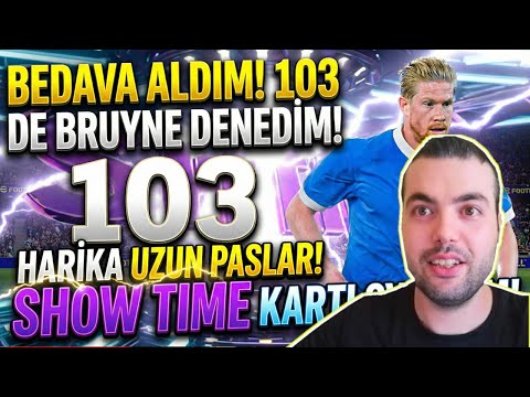 Kevin de Bruyne gets 103 free showtimes with his amazing passes (eFootball 2026 Mobile)