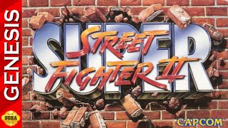 Super Street Fighter 2 Color Hack + Easy Moves [Sega Genesis]