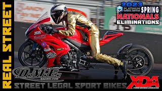 Download lagu 7-second Street Legal Sport Bikes | 190  MPH | Motorcycle Drag Racing XDA Real Street Eliminations mp3