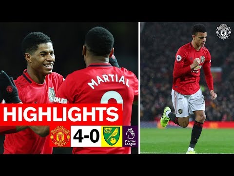 Reds net win over Norwich | United 4-0 Norwich City | Highlights | Premier League