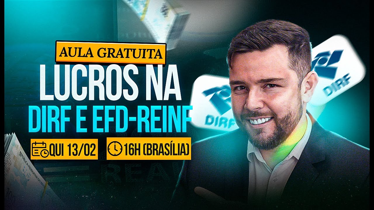 LUCROS NA DIRF E EFD-REINF