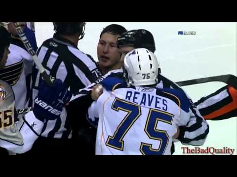 Tootoo with fast punch on Reaves