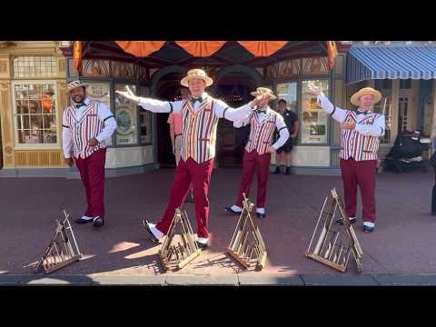 The Dapper Dans at Magic Kingdom (FULL SHOW)