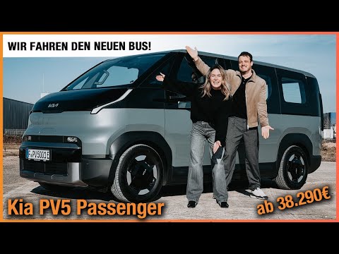 Kia PV5 Passenger (2026) Wir fahren den NEUEN Bus ab 38.290€! Fahrbericht | Review | Test | Van