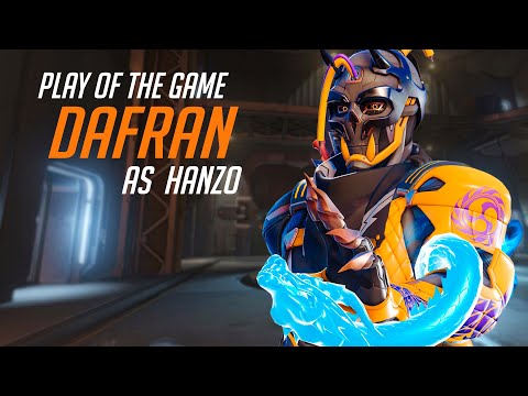 DAFRAN CARRY HANZO - POTG! [OVERWATCH 2 SEASON 19 TOP 500]