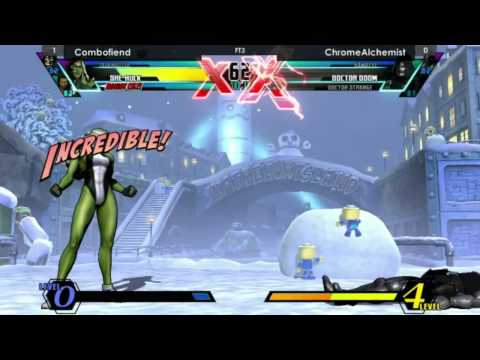 UMVC3 COMBOFIEND KUMITE- vs Chrome Alchemist