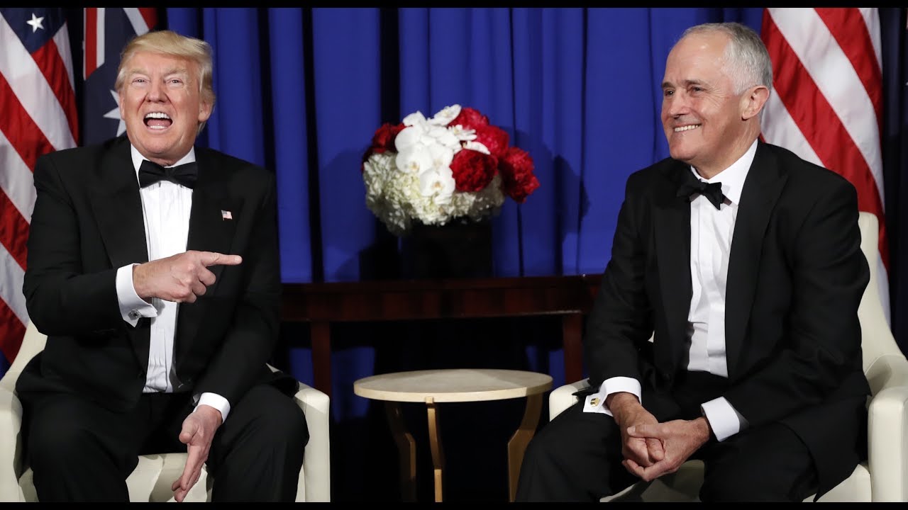 Listen to the leaked audio of Australian Prime Minister Malcolm Turnbull​ mocking Trump